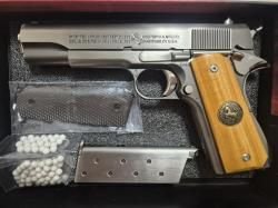 AQK Пневматический (спринговый) пистолет COLT 1911 6мм.