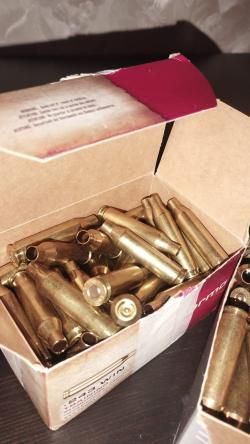 Гильзы Norma 90 шт НОВЫЕ и однострел 6 шт 6mm 243 Win
