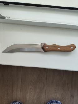 Нож из куттерной стали.