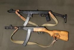 Охолощенный ППС-43 (РОК), пистолет-пулемет Судаева СХП 10х31
