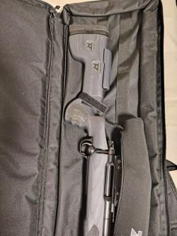 ORSIS 120 (.308 Win) в ложе Mastergun + сошки Atlas + банка БРТ