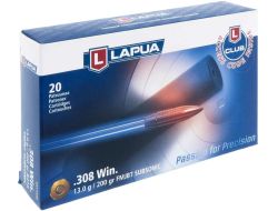 Патрон 308 Lapua Subsonic FMJBT 13гр