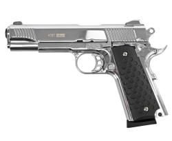 Пистолет сигнальный 1911 KURS 5,5мм 10ТК classic хром