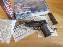 SIGSAUER SP2022 CYBERGUN SA greengas GBB