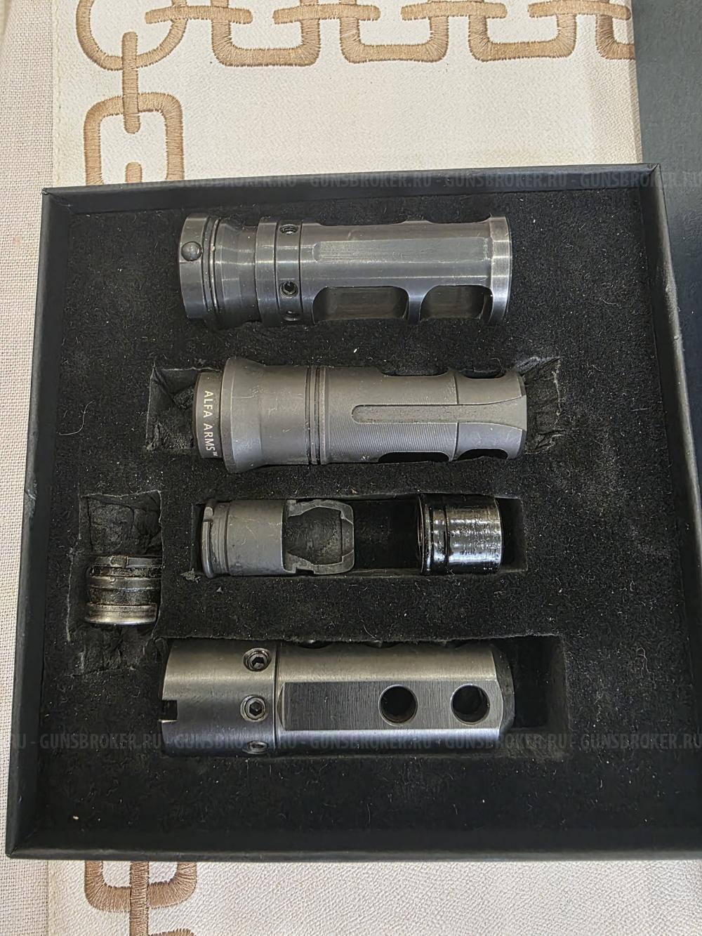 ДТК АК/АКМ резьба 14/1 L,. 15×1 Лось,Сайга., есть 16×1 на Орсис.