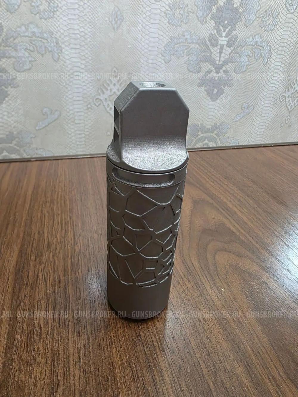Дульный тормоз компенсатор гибрид