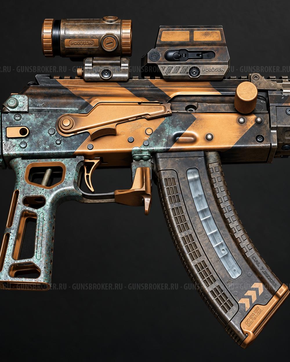 КАЛАШНИКОВ TR-3 (АК-15) 7,62×39 Tactical Colors Уникальный