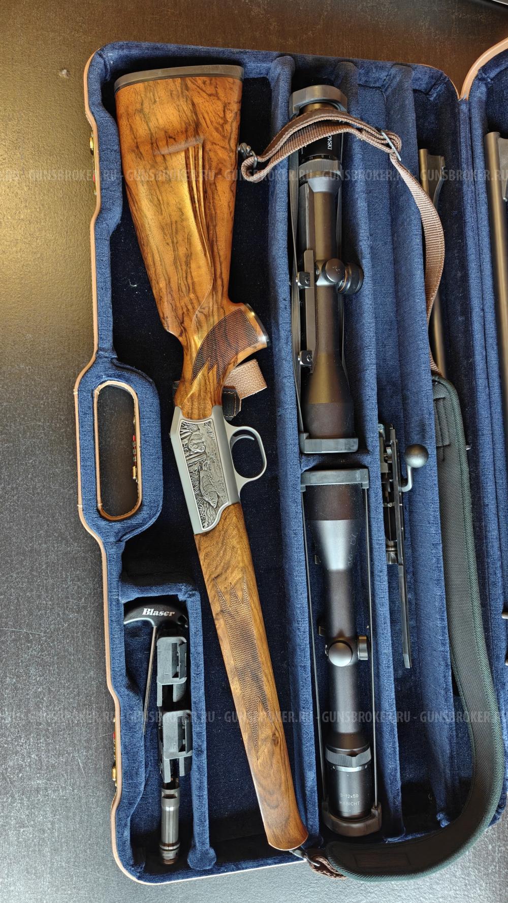 карабин Blaser r93 в двух стволах : 30-06+ доп cal. 223 Rem