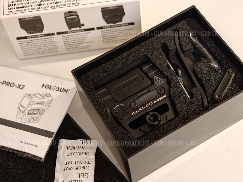 Коллиматорный прицел Holosun AEMS PRO X2 GD 