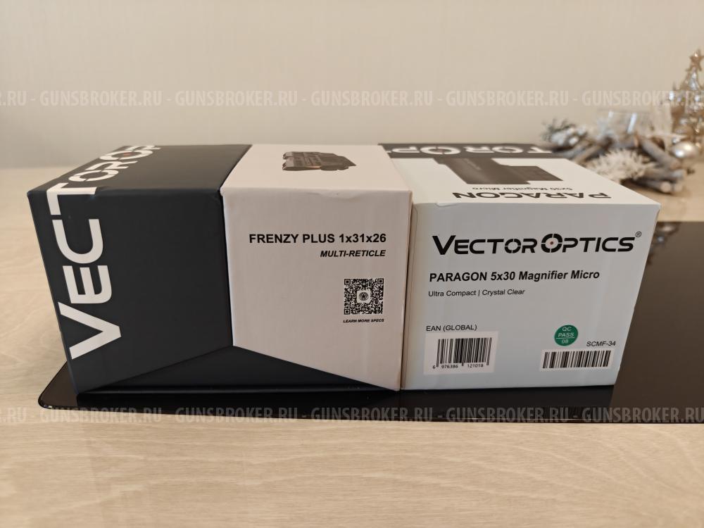 Новый Комплект коллиматор+магнифер Vector Optics