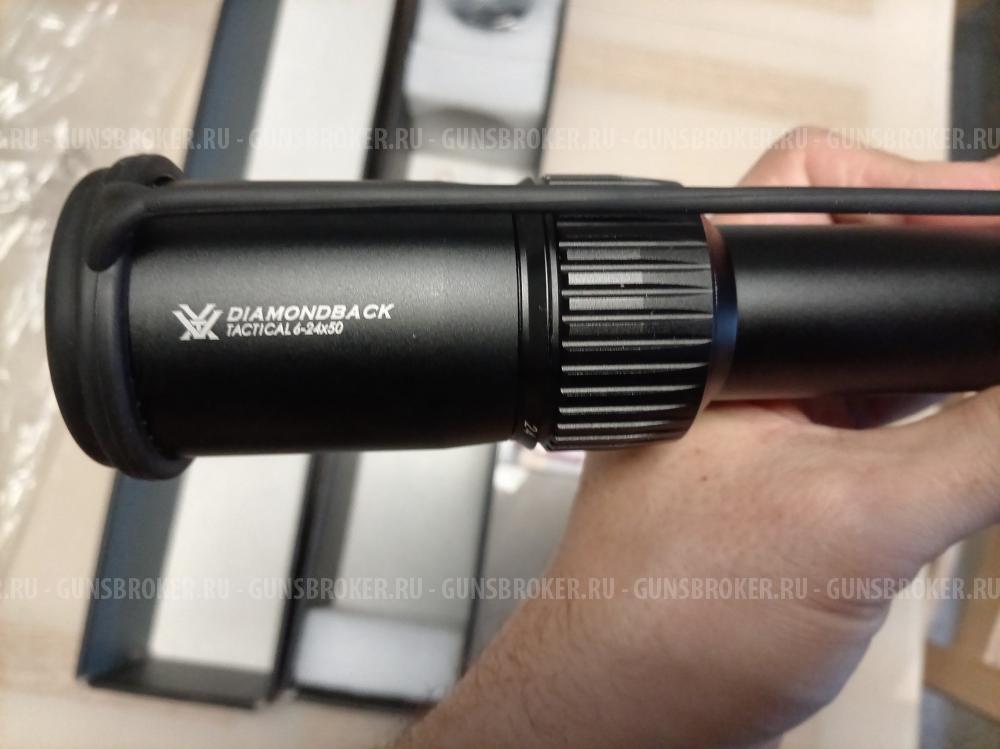 Оптический прицел Vortex DiamonBack Tactical 6-24x50 FFP EBR-2C MRAD