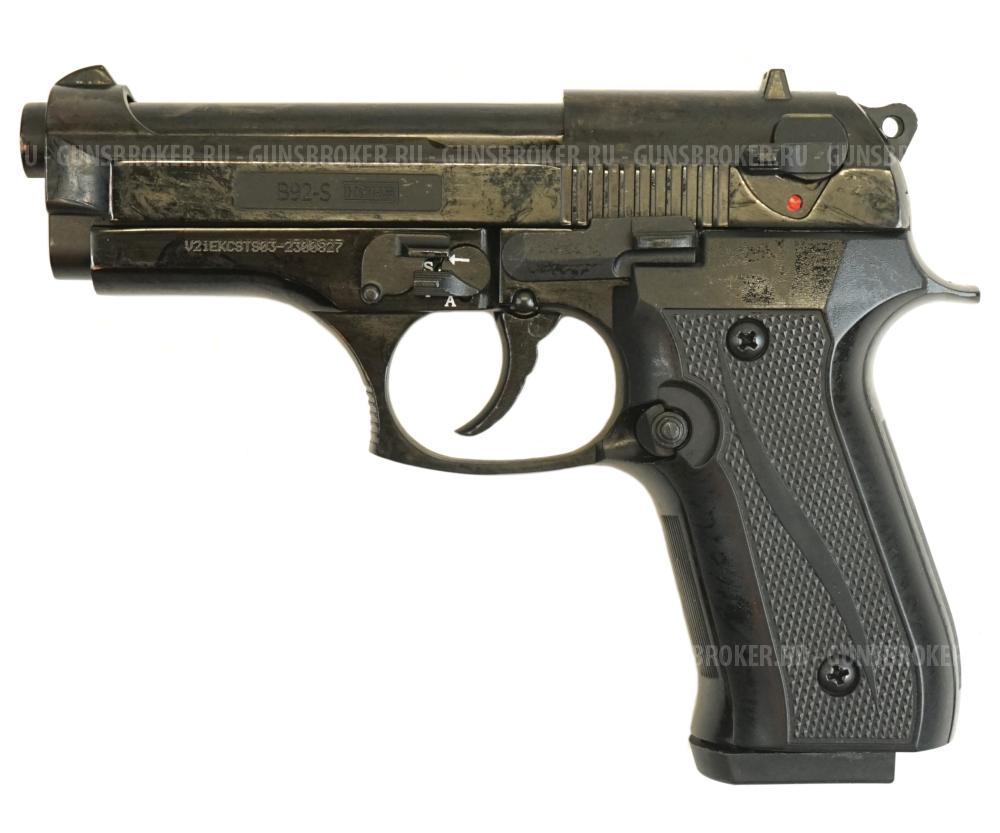 Пистолет сигнальный В92-S KURS 5,5мм 10ТК compact черный