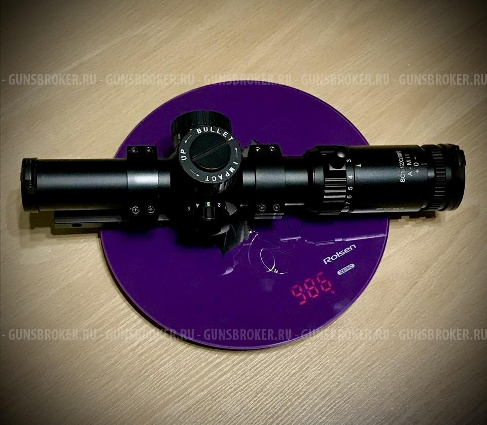 Прицел SKWoptics 1-12x26 iRSFd.34mm