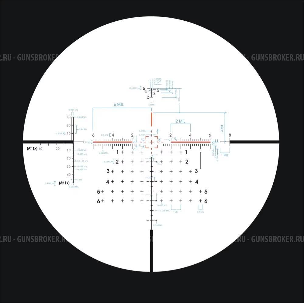 Прицел SKWoptics 1-12x26 iRSFd.34mm