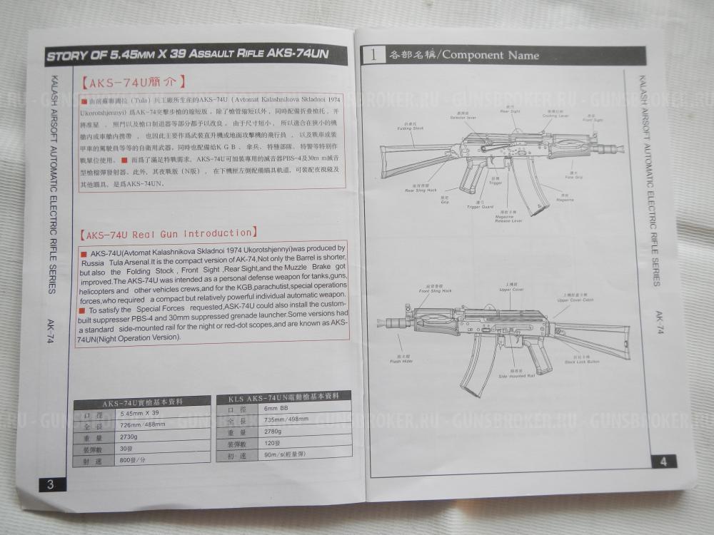Привод D-Boys KLS AKS-74UN