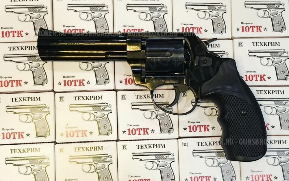 Пистолет охолощенный "КУРС-С" ТАУРУС-CO 4.5" KURS кал.10ТК, черный