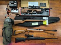 Diana 350 / Gamo CFR Whisper Royal / Diana 31 / KRAL Puncher